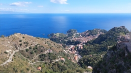 Taormina widziana z Castelmola